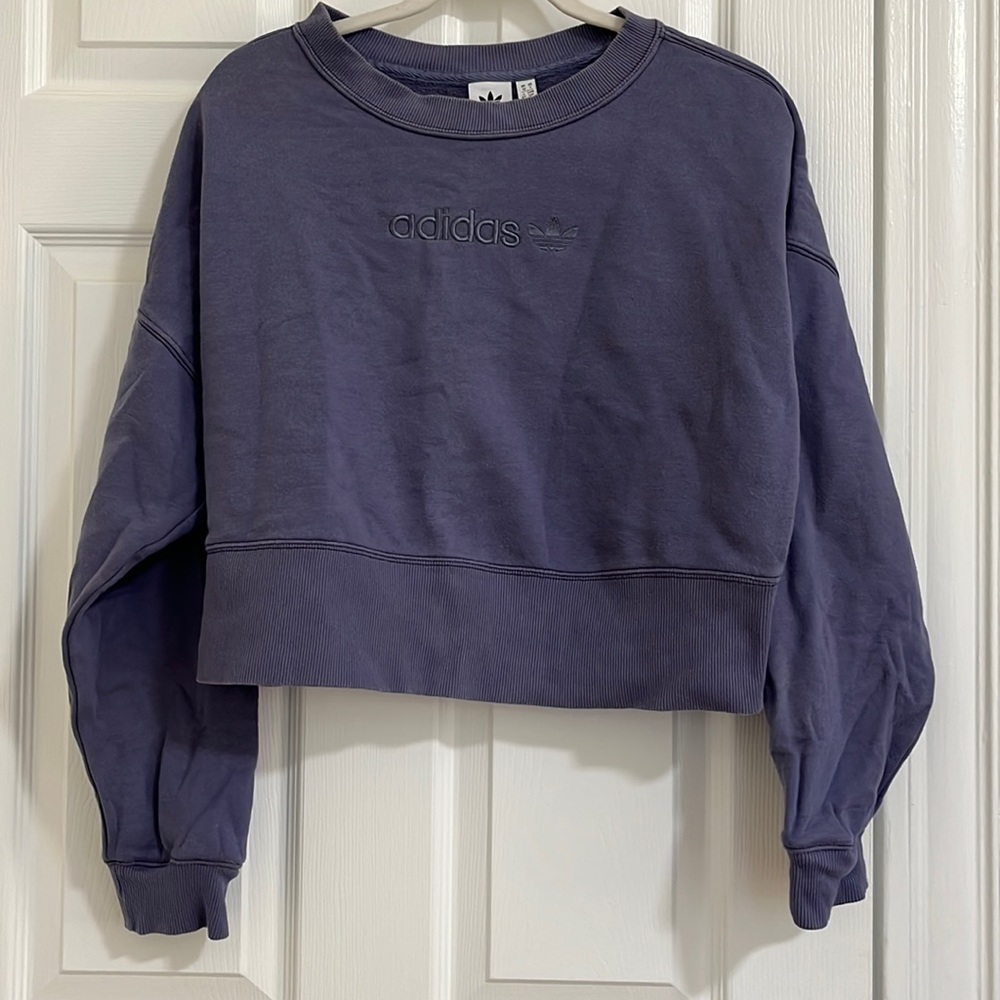 Adidas cropped sweatshirt